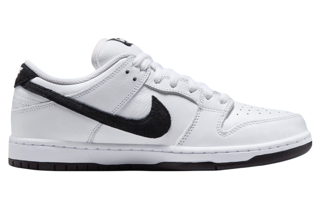 Nike SB Dunk Low White / Black - Image 3