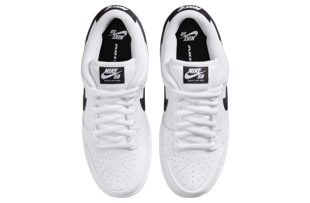 Nike SB Dunk Low White / Black - Image 4