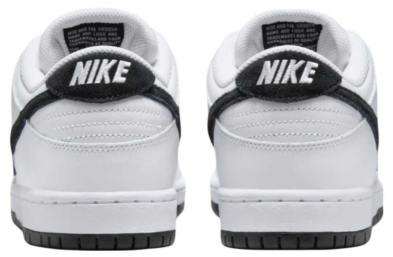 Nike SB Dunk Low White / Black - Image 5