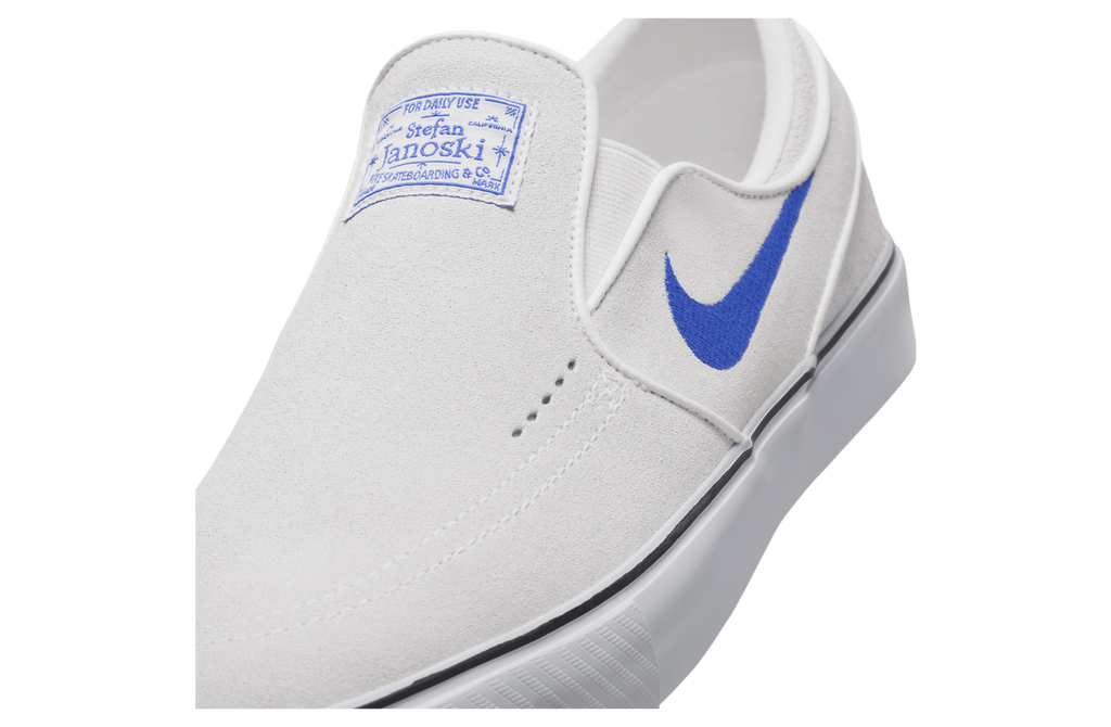Nike SB Janoski+ Slip Summit White / Hyper Royal - Image 7