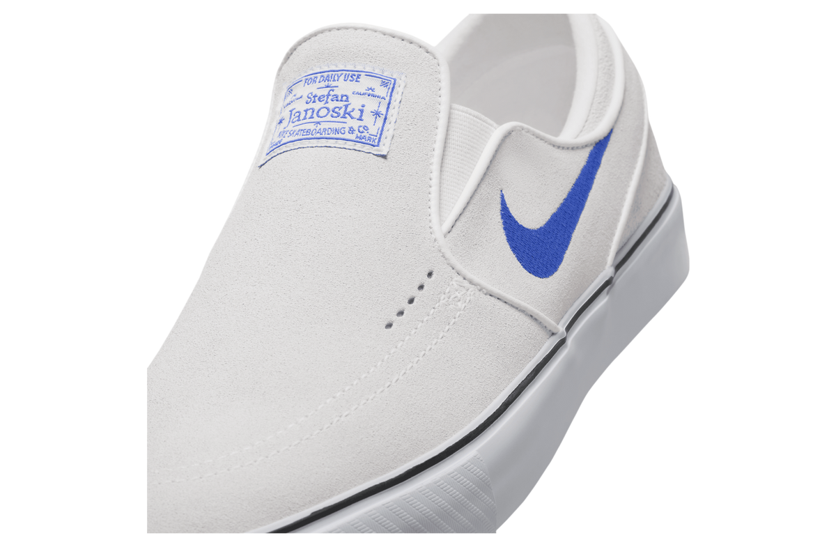 Nike SB Janoski+ Slip Summit White / Hyper Royal - Image 7