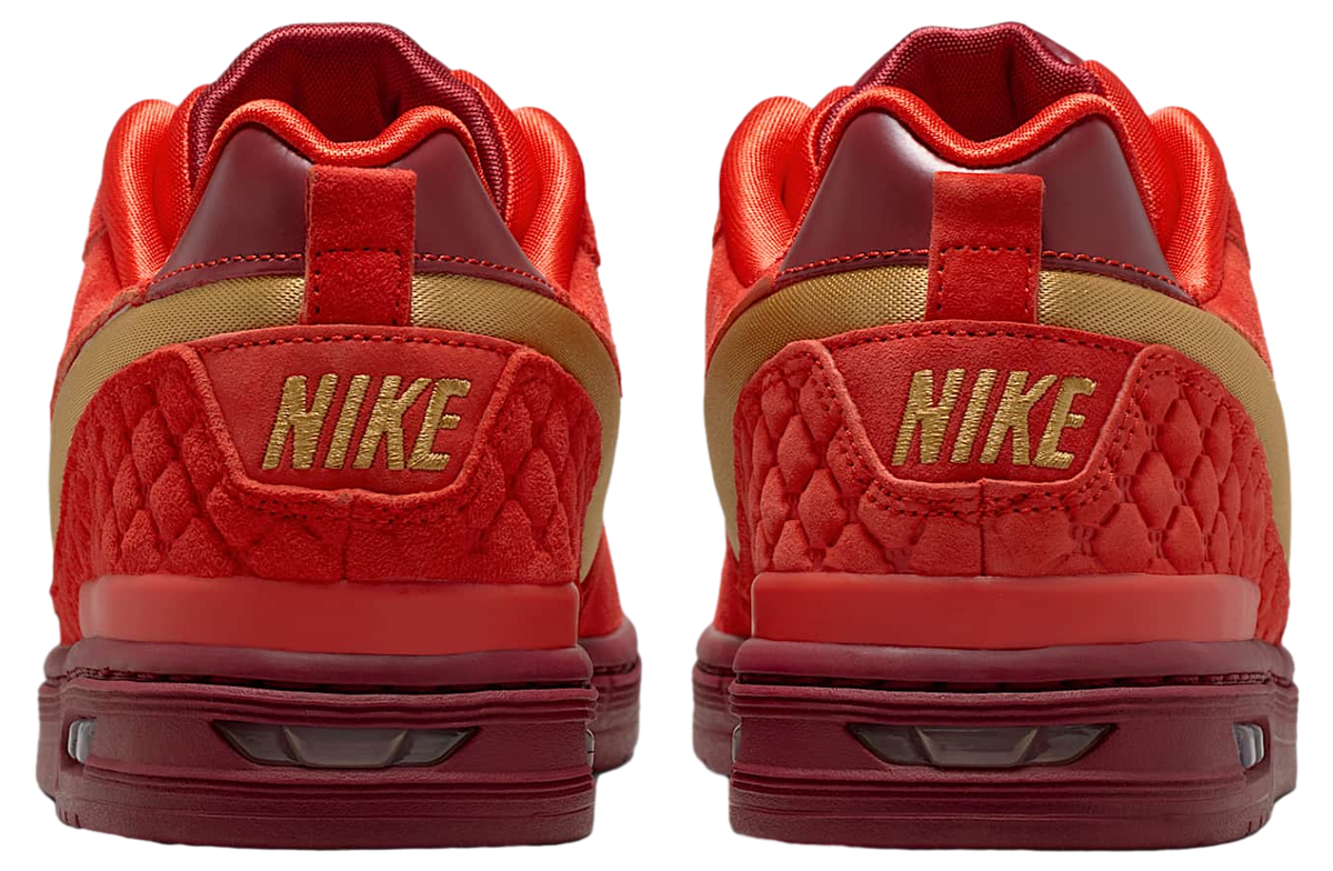 Nike SB P-Rod 1 Habanero Red / Club Gold - Image 5