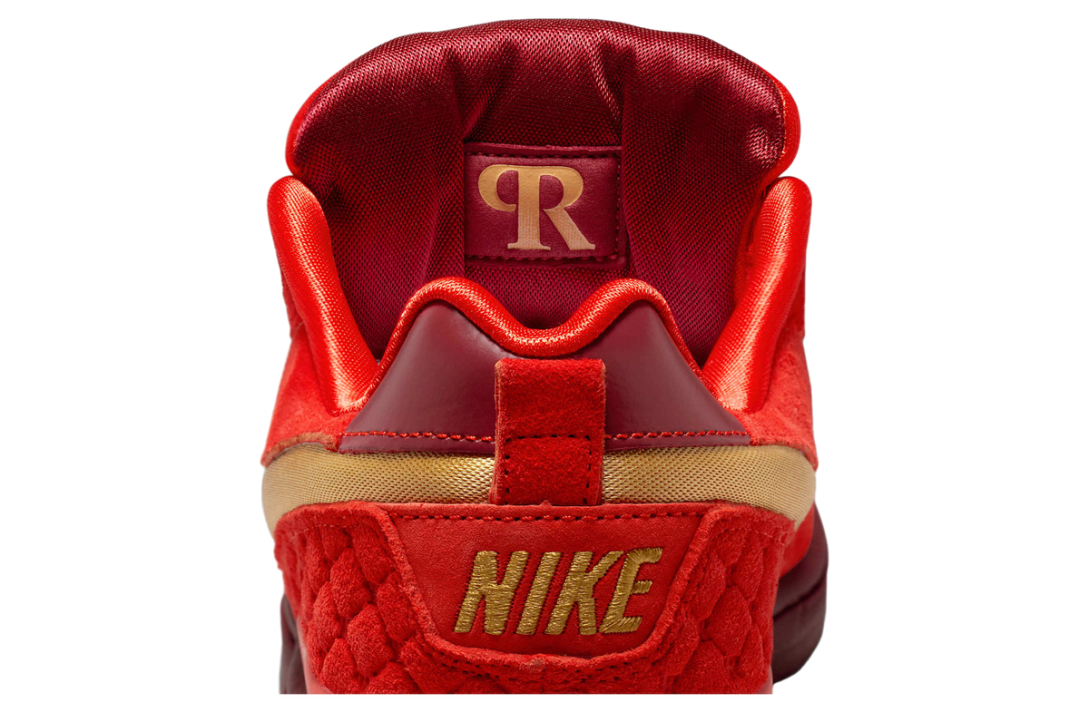 Nike SB P-Rod 1 Habanero Red / Club Gold - Image 10