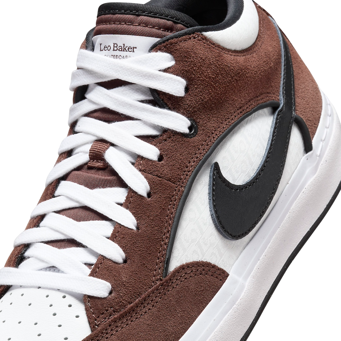 Nike SB React Leo Light Chocolate - Image 7