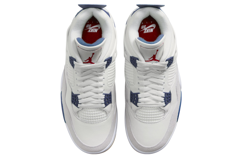 Nike SB x Air Jordan 4 Navy - Image 4