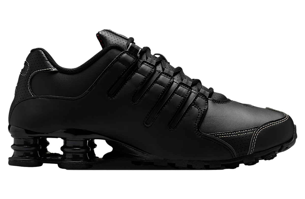 Nike Shox NZ Black Varsity Red - Image 3