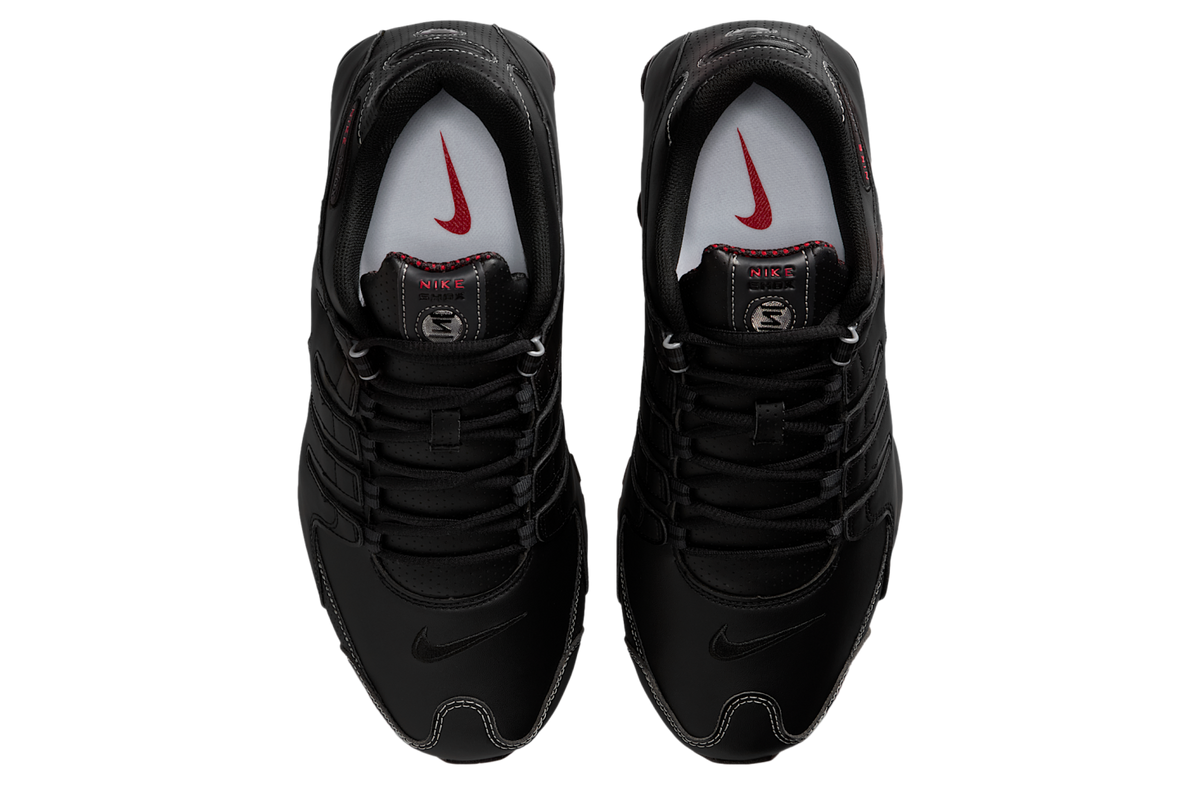 Nike Shox NZ Black Varsity Red - Image 4