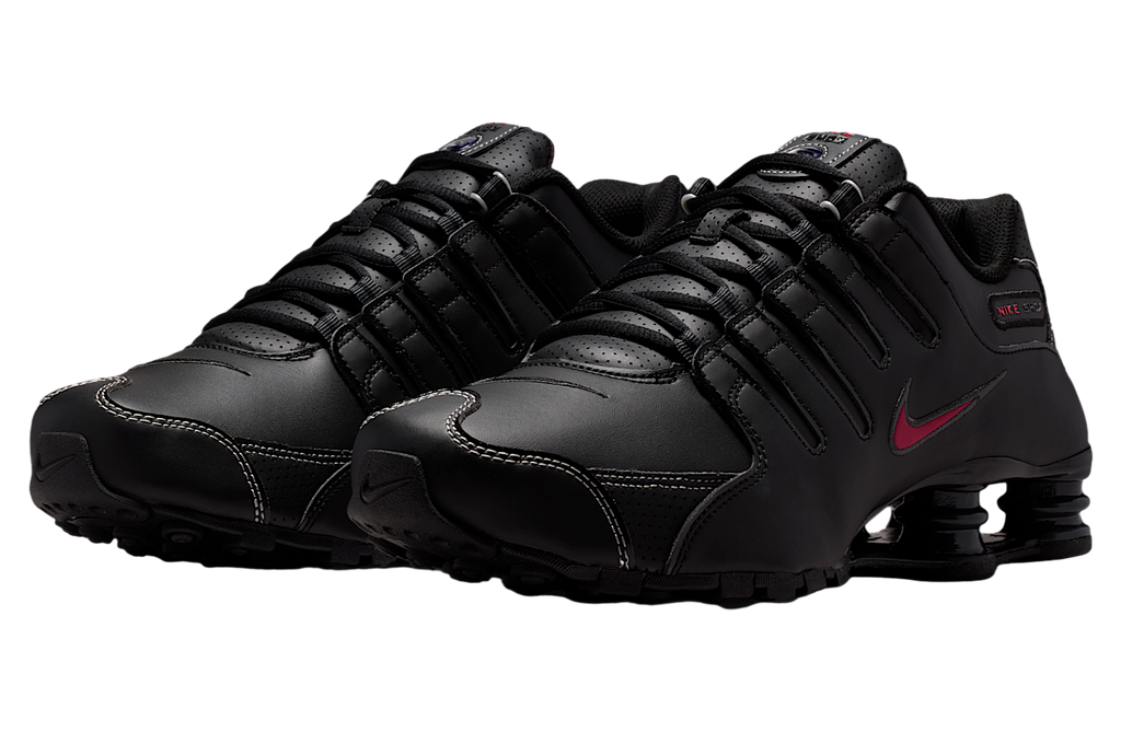 Nike Shox NZ Black Varsity Red - Image 5