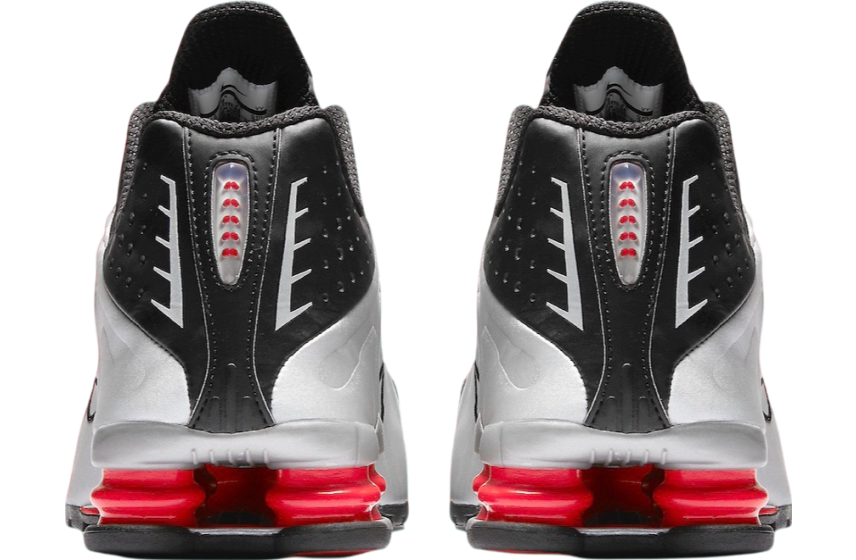 Nike Shox R4 OG Black Metallic Silver - Image 5