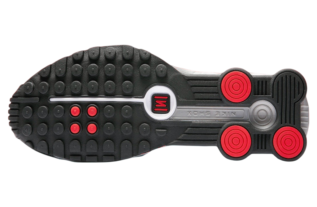 Nike Shox R4 OG Black Metallic Silver - Image 6