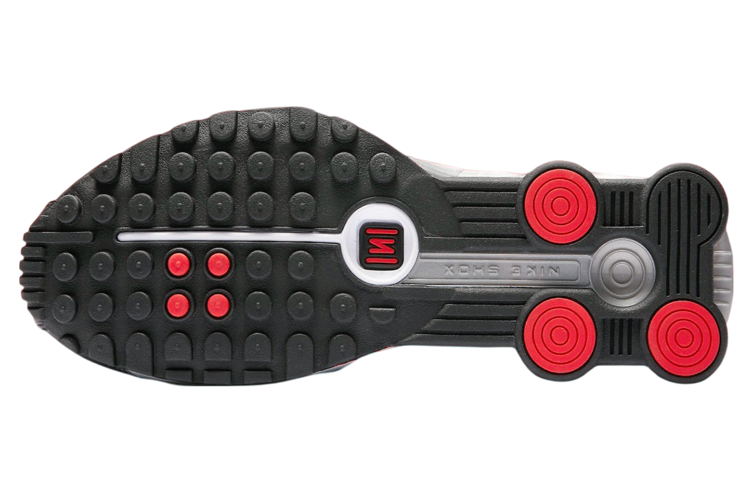 Nike Shox R4 OG Black Metallic Silver - Image 6