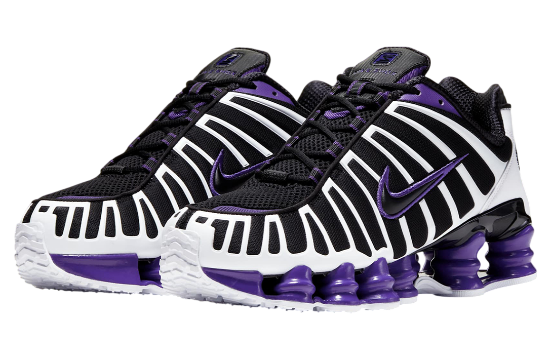 Nike Shox TL Black / Court Purple - Image 2