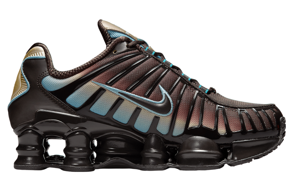 Nike Shox TL Velvet Brown / Desert Khaki - Image 2