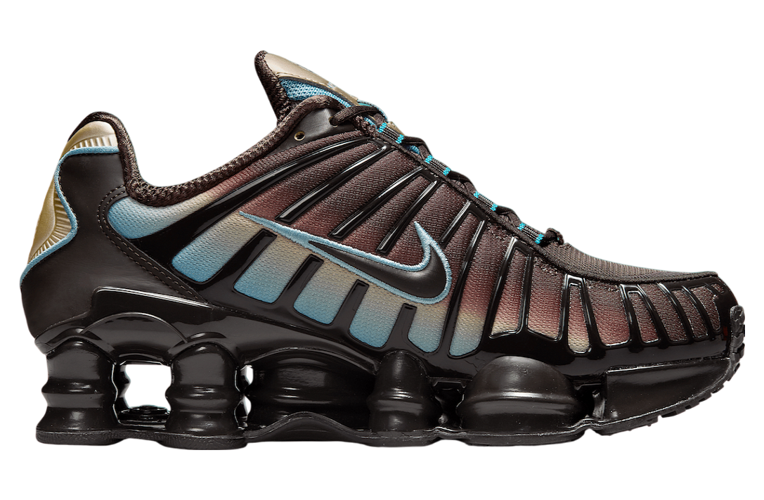 Nike Shox TL Velvet Brown / Desert Khaki - Image 2