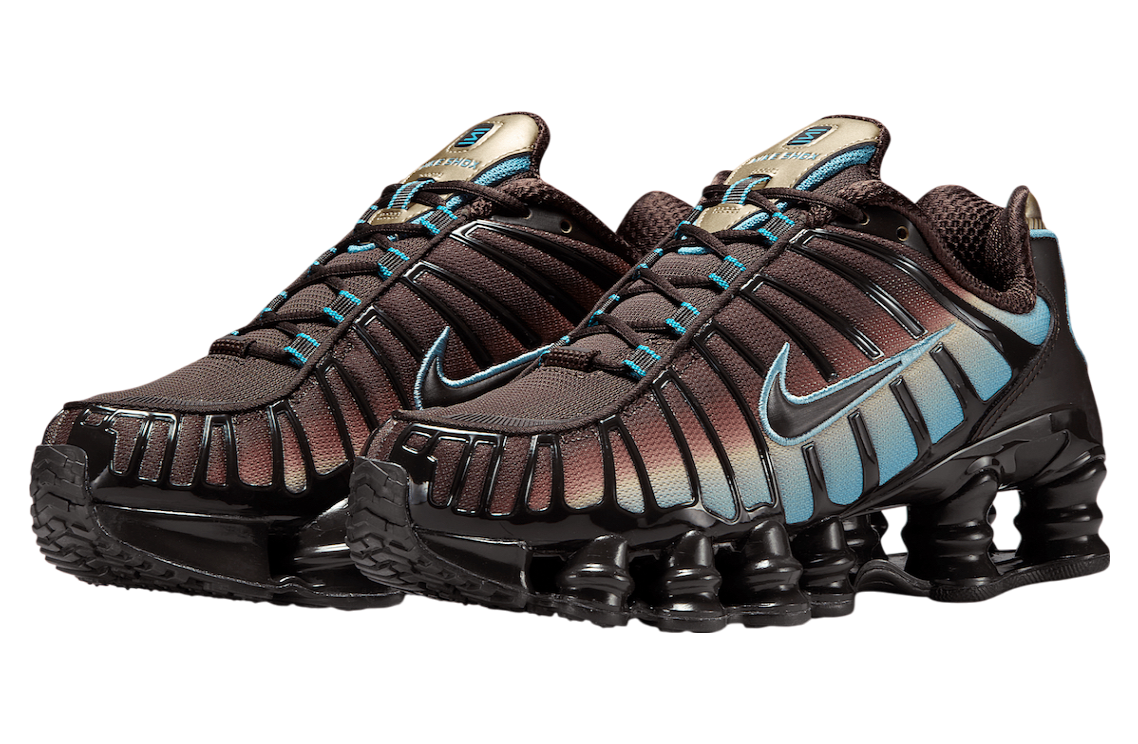 Nike Shox TL Velvet Brown / Desert Khaki - Image 4