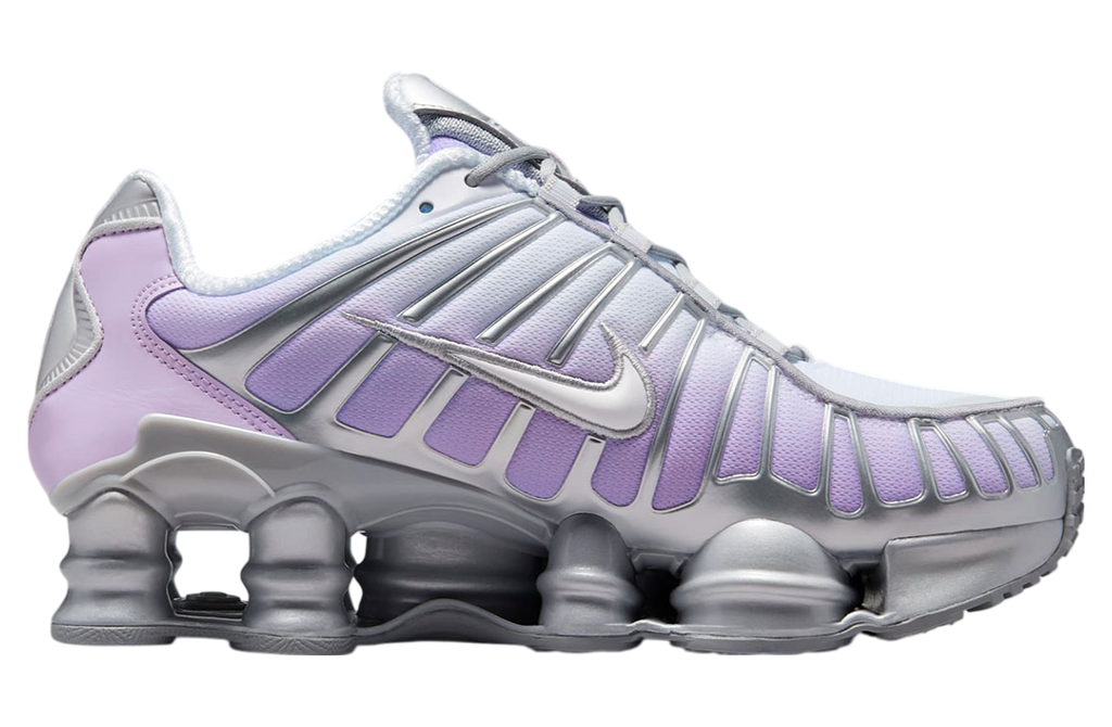 Nike Shox TL WMNS Metallic Silver / Purple Fade - Image 3