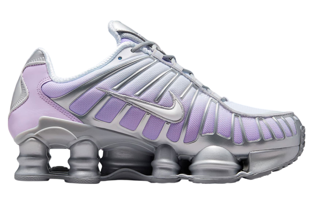 Nike Shox TL WMNS Metallic Silver / Purple Fade - Image 3