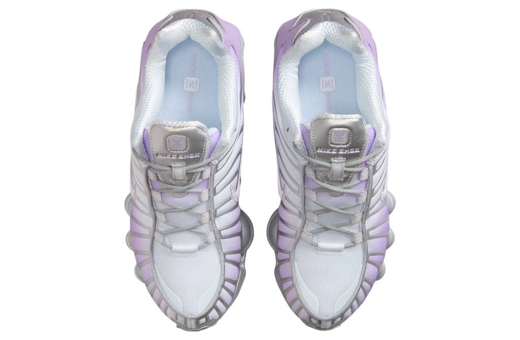 Nike Shox TL WMNS Metallic Silver / Purple Fade - Image 4