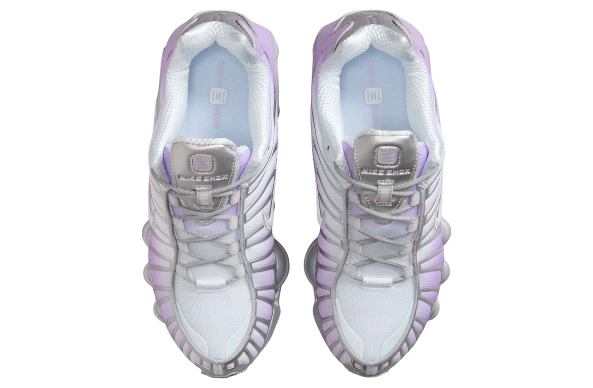 Nike Shox TL WMNS Metallic Silver / Purple Fade - Image 4