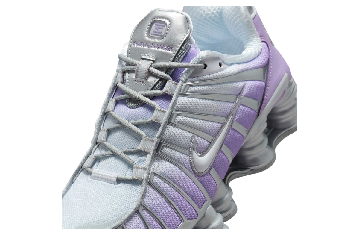 Nike Shox TL WMNS Metallic Silver / Purple Fade - Image 7