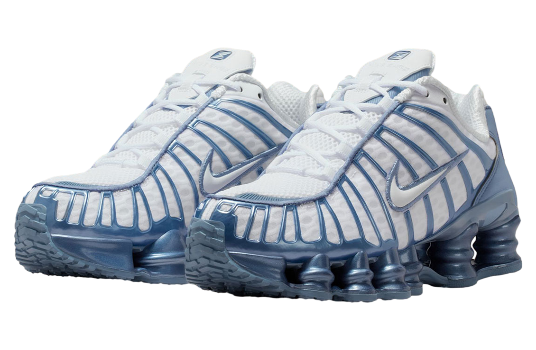Nike Shox TL WMNS White / Work Blue - Image 2