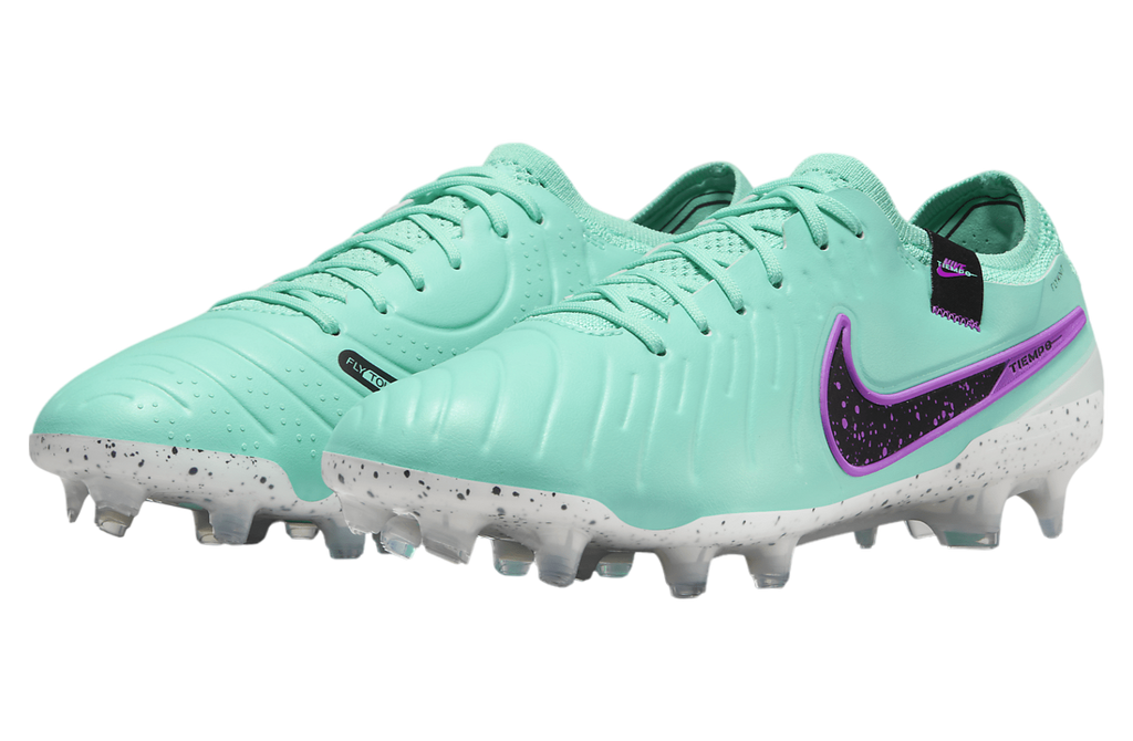 Nike Tiempo Legend 10 Elite FG Hyper Turquoise / Black - Image 5