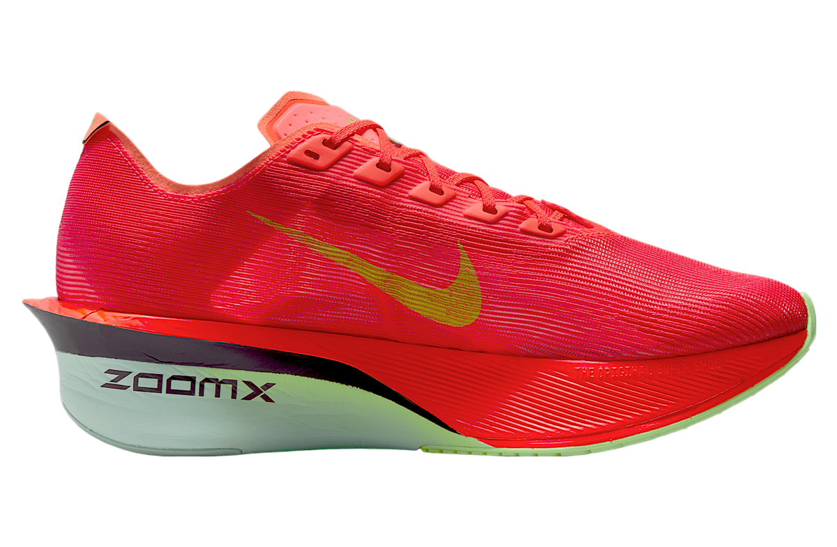 Nike Vaporfly 4 Bright Crimson / Lime Blast - Image 3