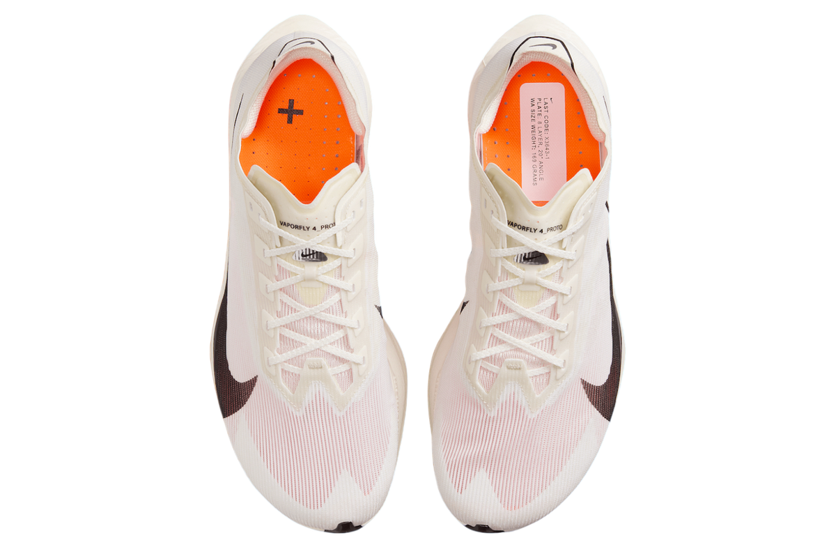 Nike Vaporfly 4 Proto Sail / Total Orange - Image 4