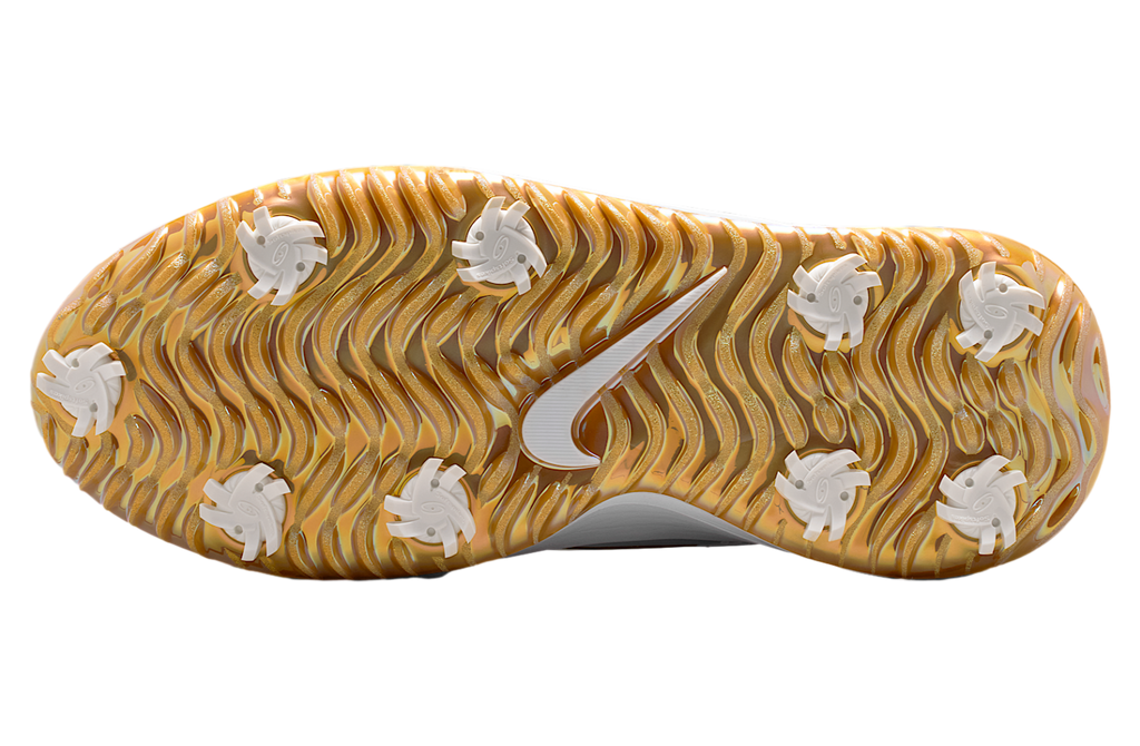Nike Victory Pro 4 White / Metallic Gold - Image 2