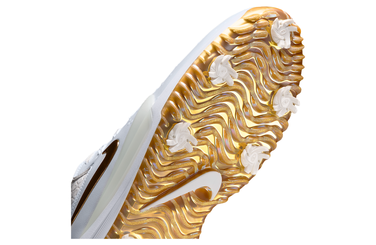 Nike Victory Pro 4 White / Metallic Gold - Image 7