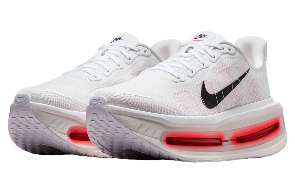 Nike Vomero Premium White / Bright Crimson - Image 3