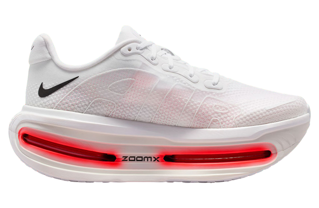 Nike Vomero Premium White / Bright Crimson - Image 4