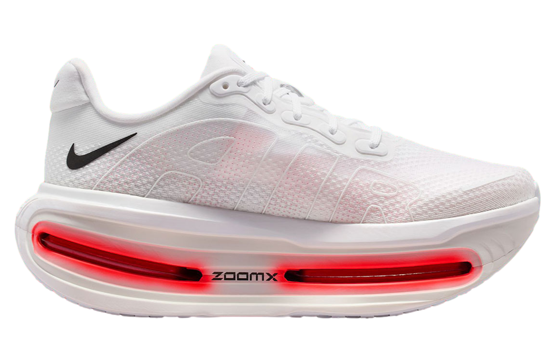 Nike Vomero Premium White / Bright Crimson - Image 4