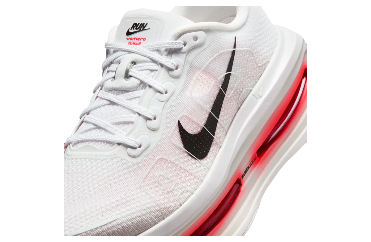 Nike Vomero Premium White / Bright Crimson - Image 8