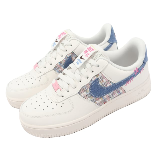 Nike WMNS Air Force 1 07 LX Denim Swoosh Boucle - Image 8