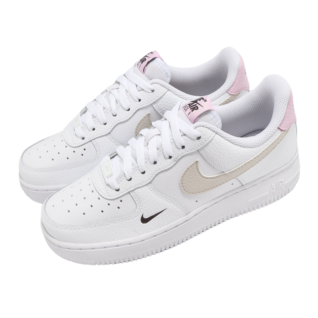 Nike Wmns Air Force 1 07 White / Light Orewood Brown - Image 8