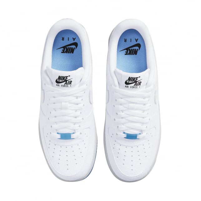 Nike WMNS Air Force 1 Low LX White University Blue - Image 4