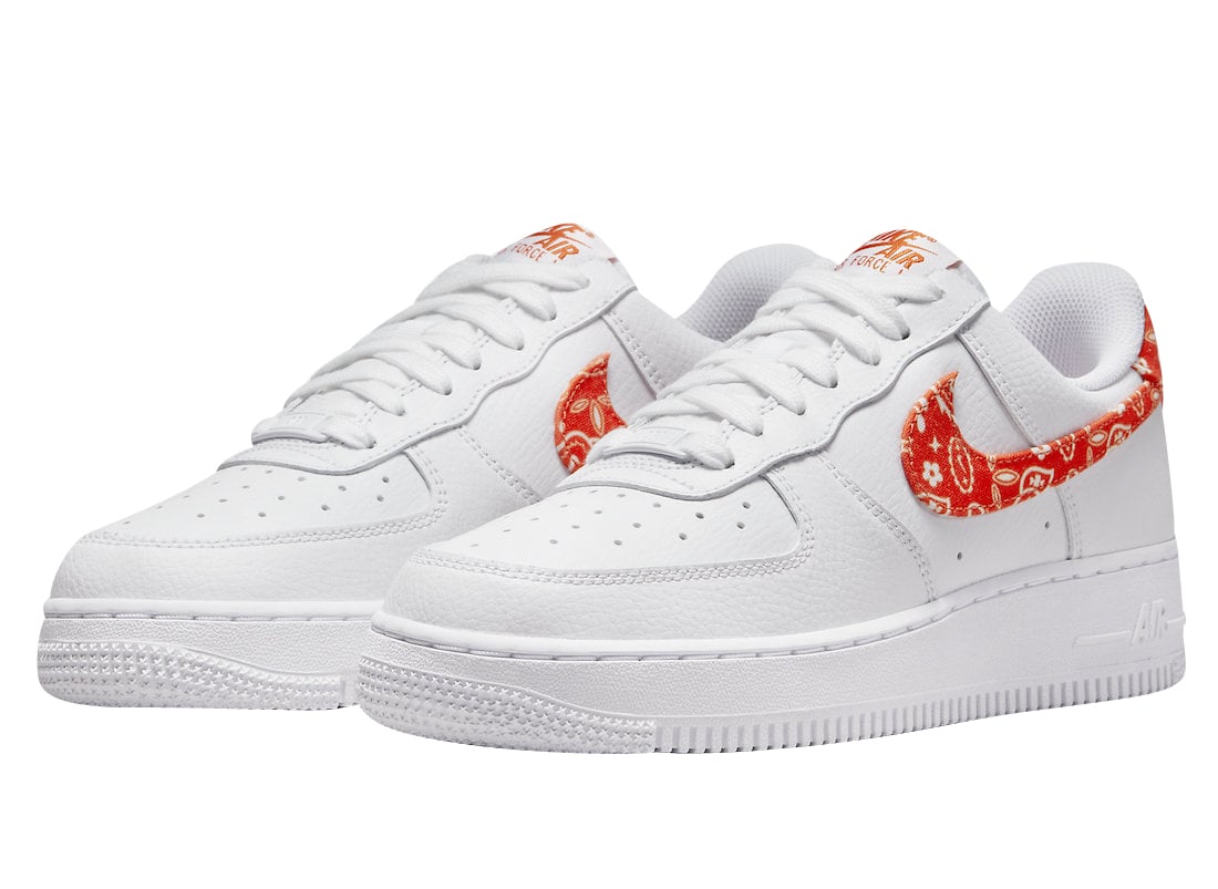 Nike WMNS Air Force 1 Low Orange Paisley - Image 2
