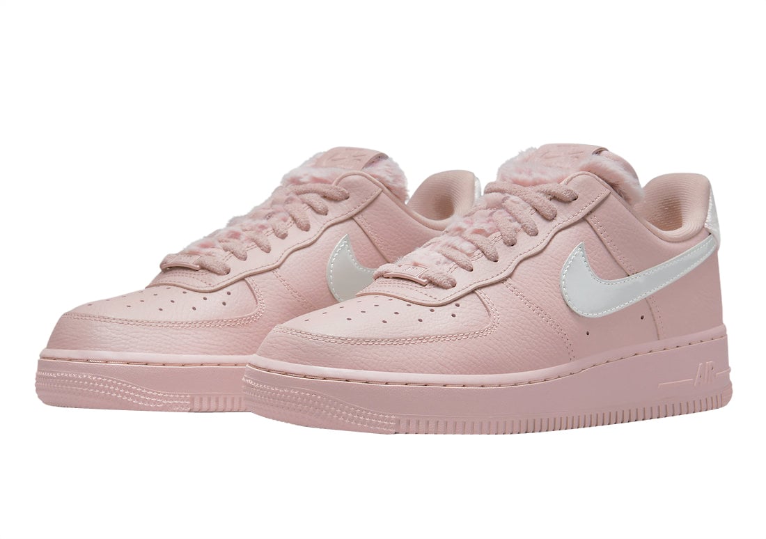 Nike WMNS Air Force 1 Low Pink Fur - Image 2