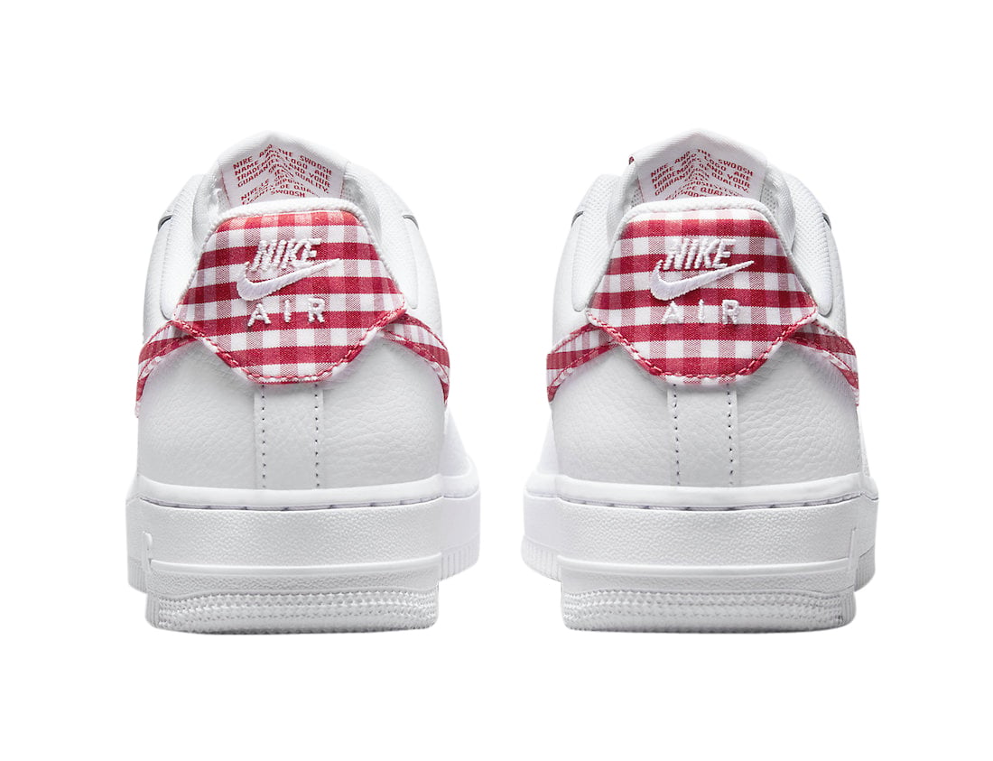 Nike WMNS Air Force 1 Low Red Gingham - Image 5