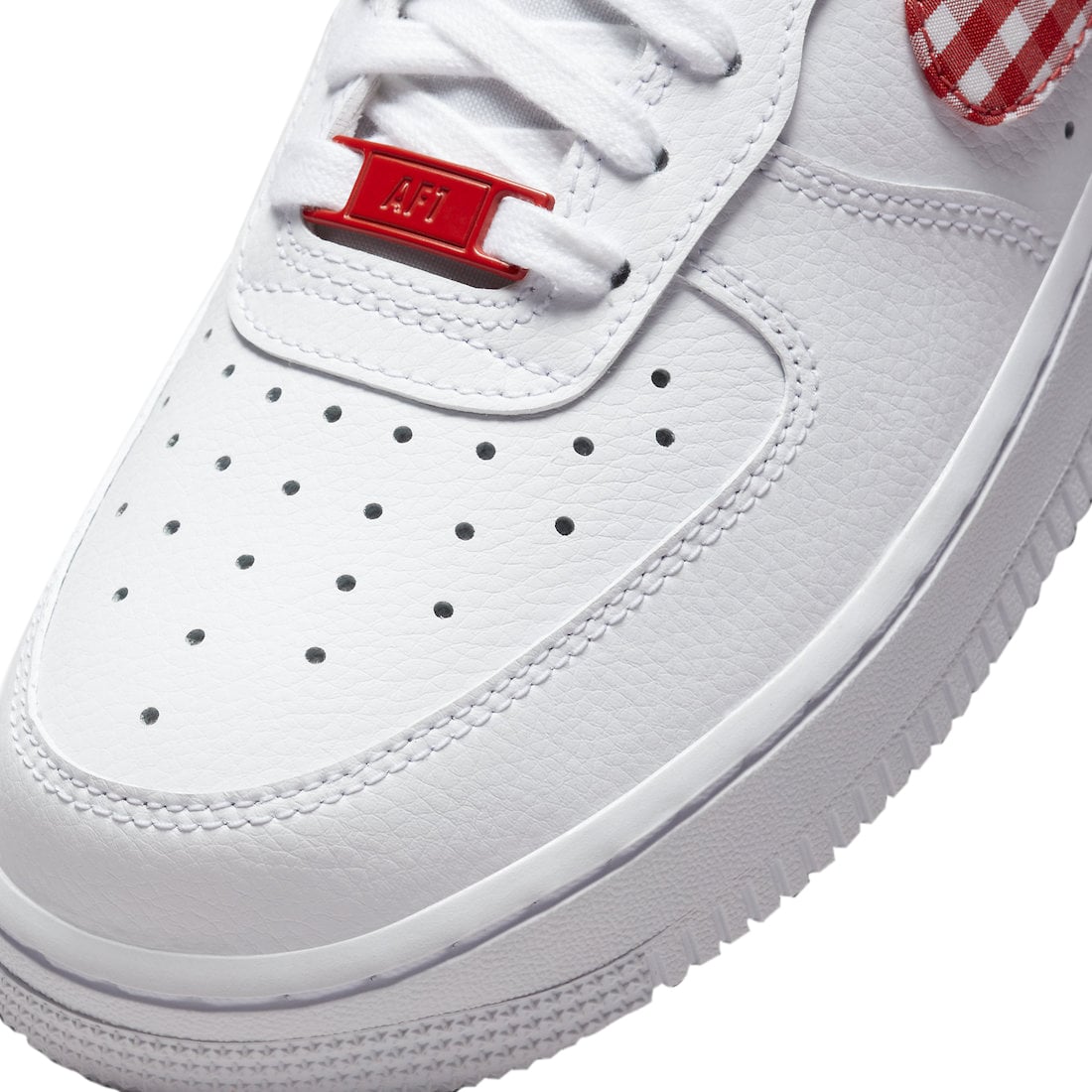 Nike WMNS Air Force 1 Low Red Gingham - Image 7