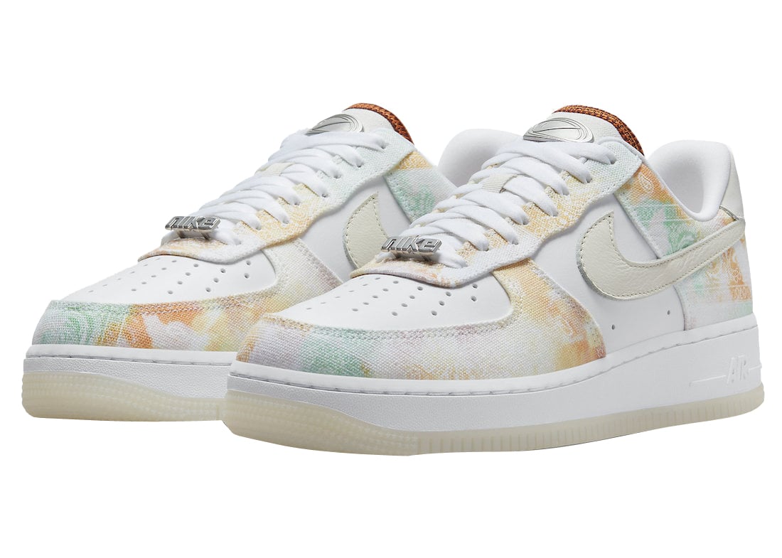 Nike WMNS Air Force 1 Low Washed Paisley - Image 2