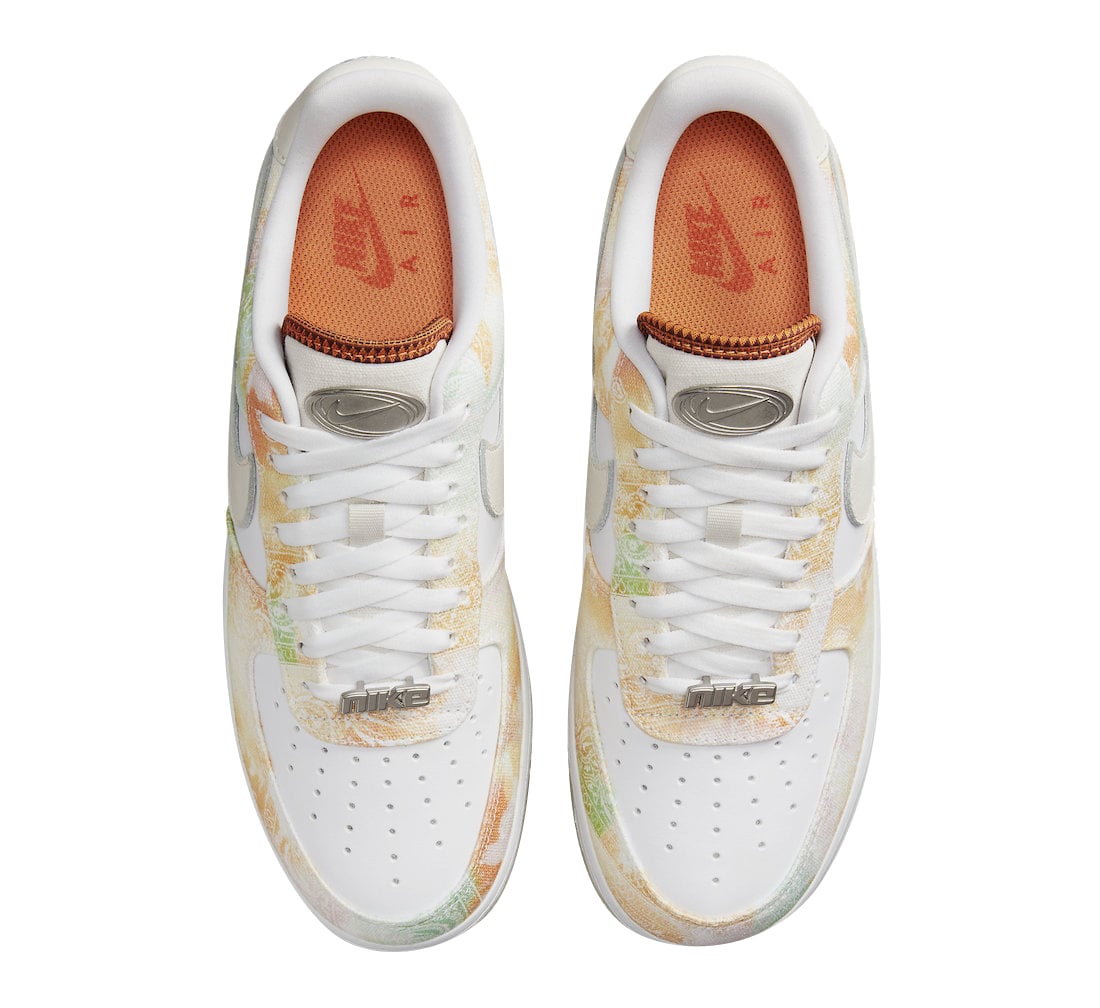 Nike WMNS Air Force 1 Low Washed Paisley - Image 4