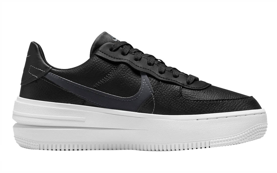 Nike WMNS Air Force 1 PLT.AF.ORM Black White - Image 3