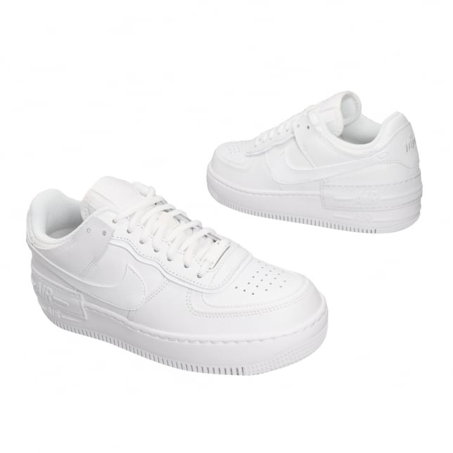 Nike WMNS Air Force 1 Shadow Triple White - Image 6