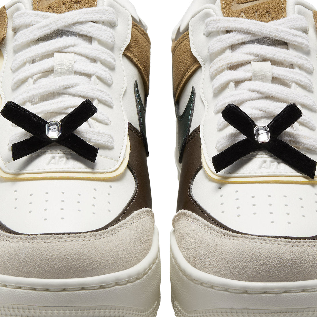 Nike WMNS Air Force 1 Shadow White Tan - Image 7