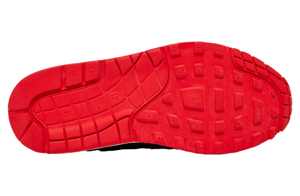 Nike Wmns Air Max 1 Premium Sherpa Pack - Black / Action Red - Image 3