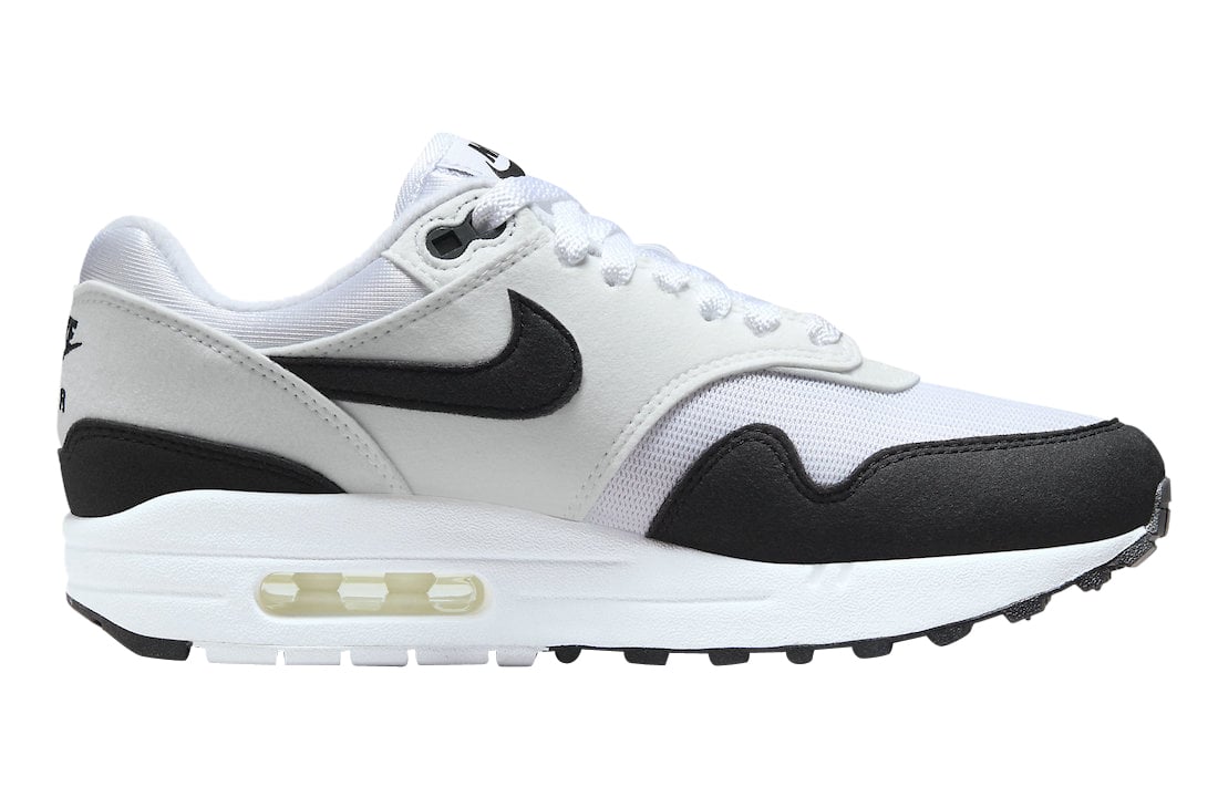 Nike WMNS Air Max 1 White Black - Image 3