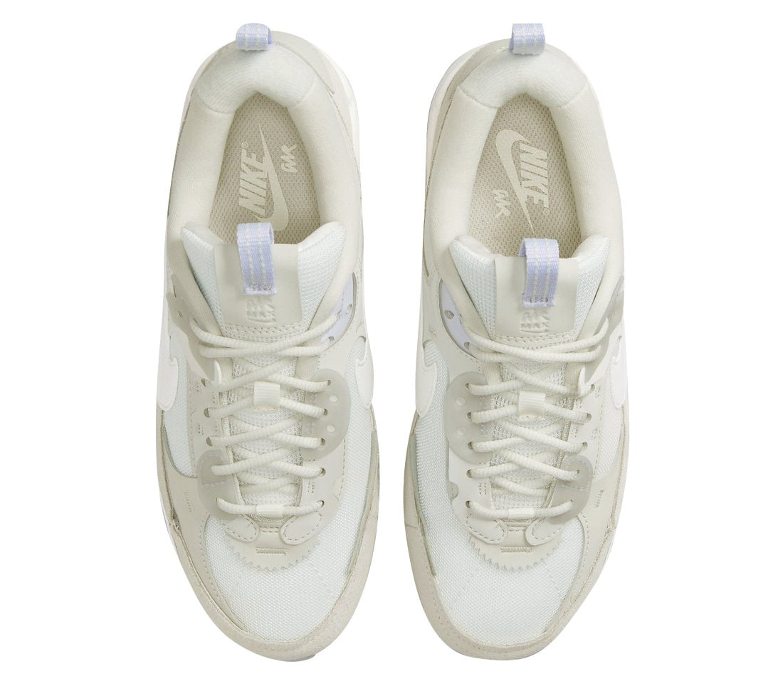 Nike WMNS Air Max 90 Futura Summit White Light Bone. - Image 4