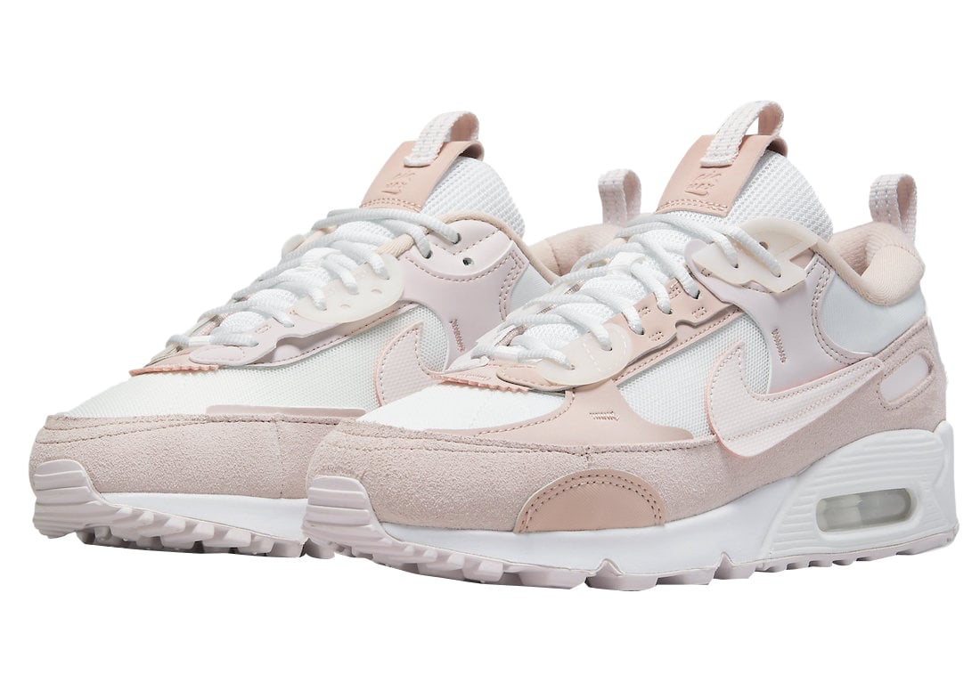 Nike WMNS Air Max 90 Futura White Pink - Image 2